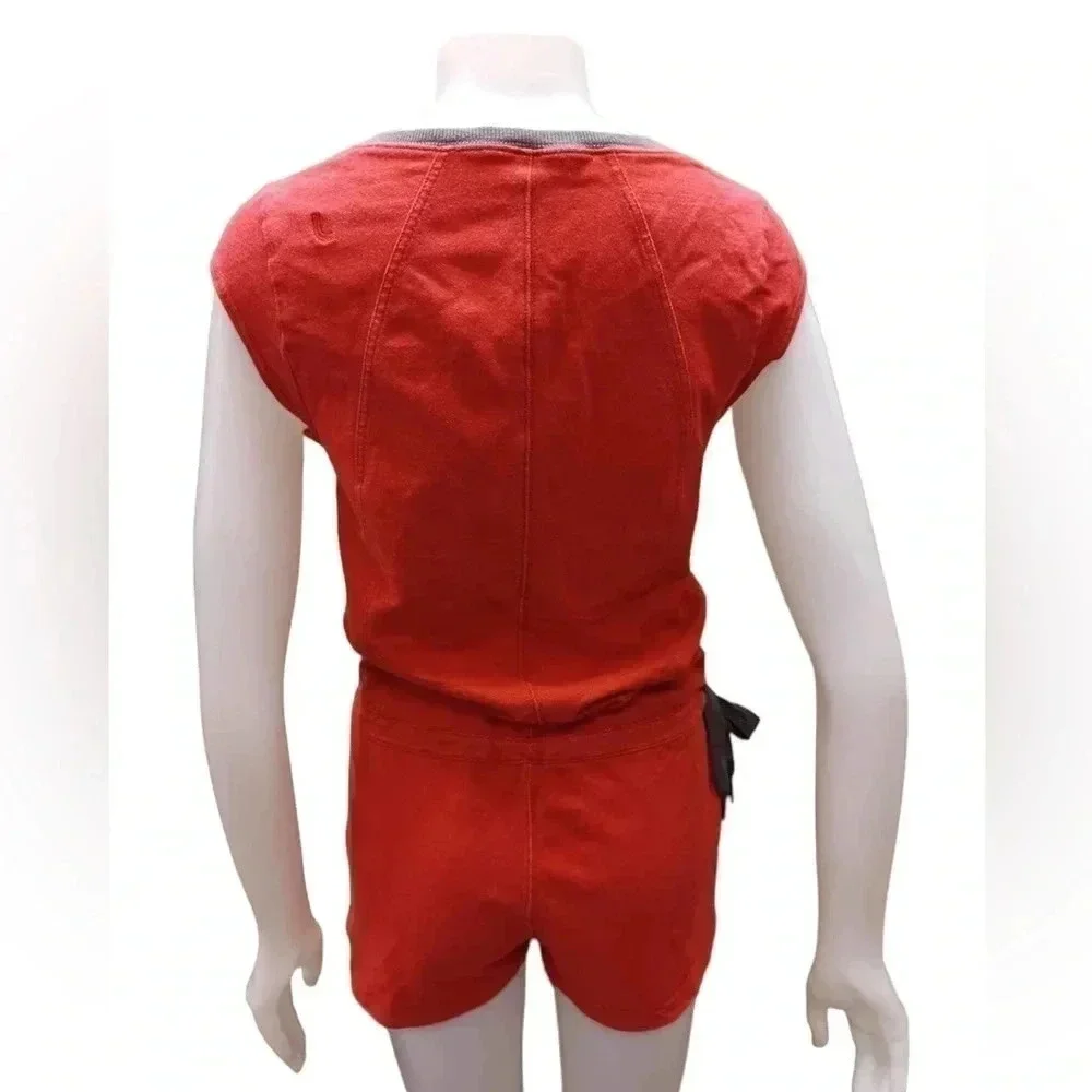 Lole Coral & Grey Sleeveless Romper Size Small - Picture 3 of 9